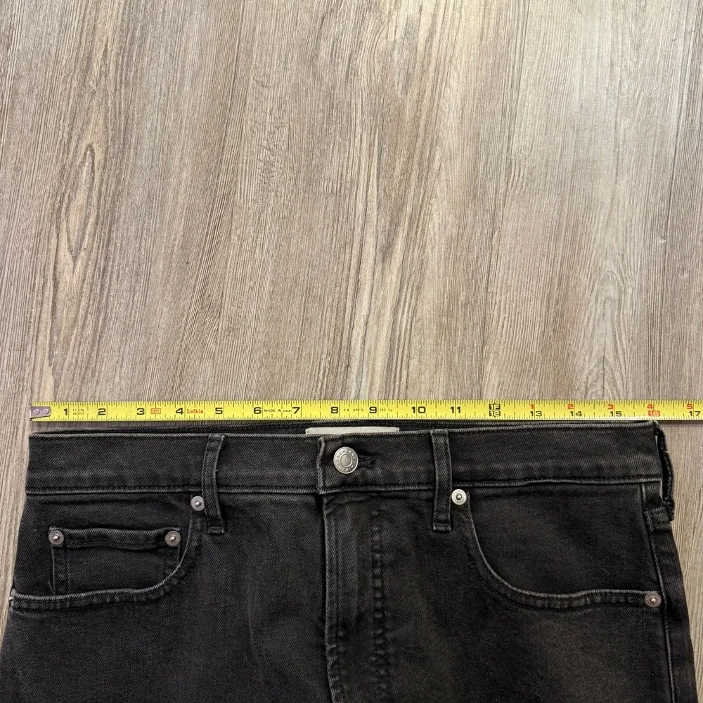 Everlane Womens 30 Short Original Cheeky Jean Faded‎ Black
